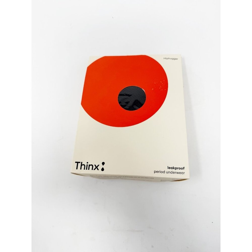 Thinx Womens Leakproof Period Underwear HipHuggers Comfort Stretch Black Size 3X